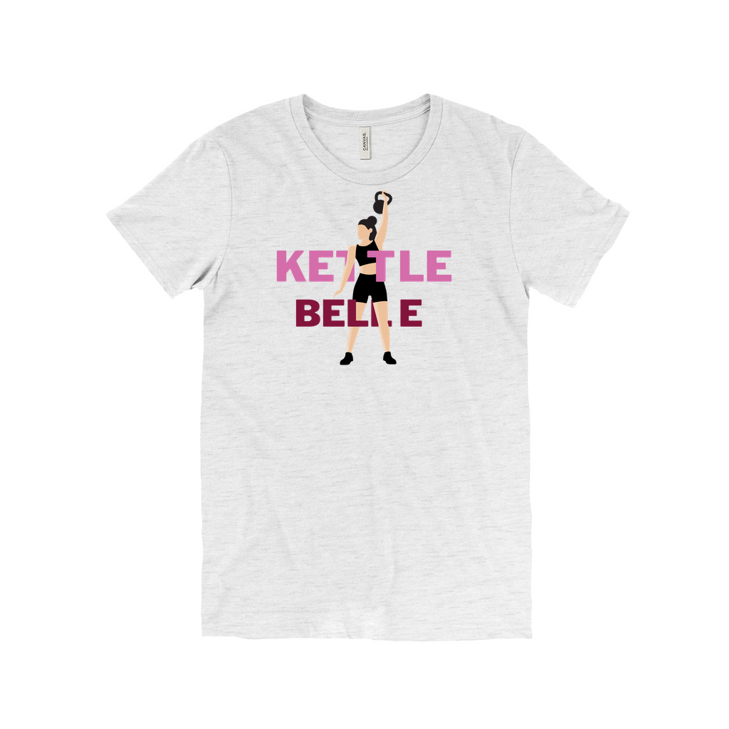 Kettle Belle Tee - white woman