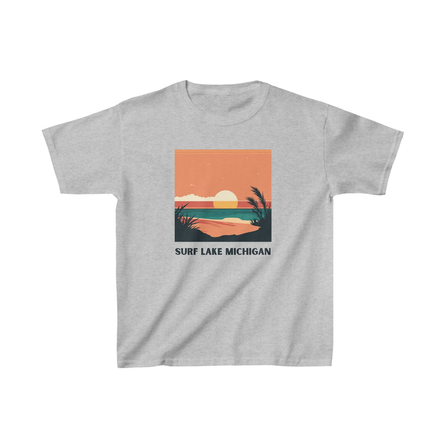 Kids Surf Lake Michigan Tee