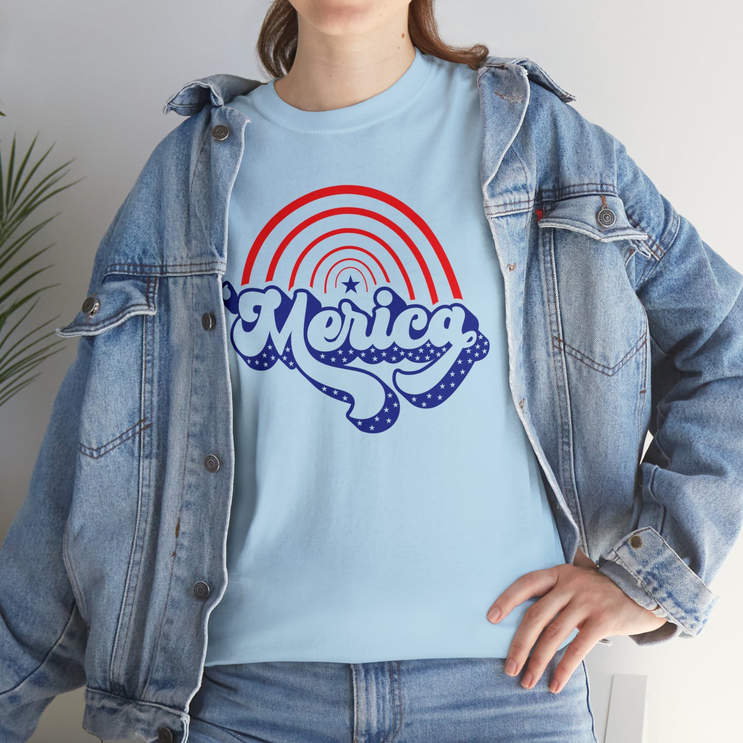 'Merica Fourth of July Oversized Tee