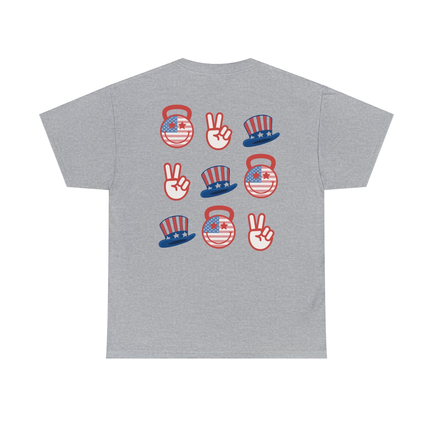 Fitness Fourth of July Oversize Tee