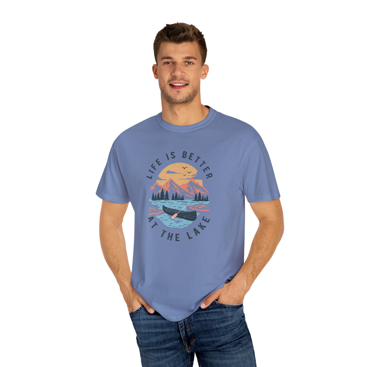 Life Is Better At The Lake Comfort Colors Tee