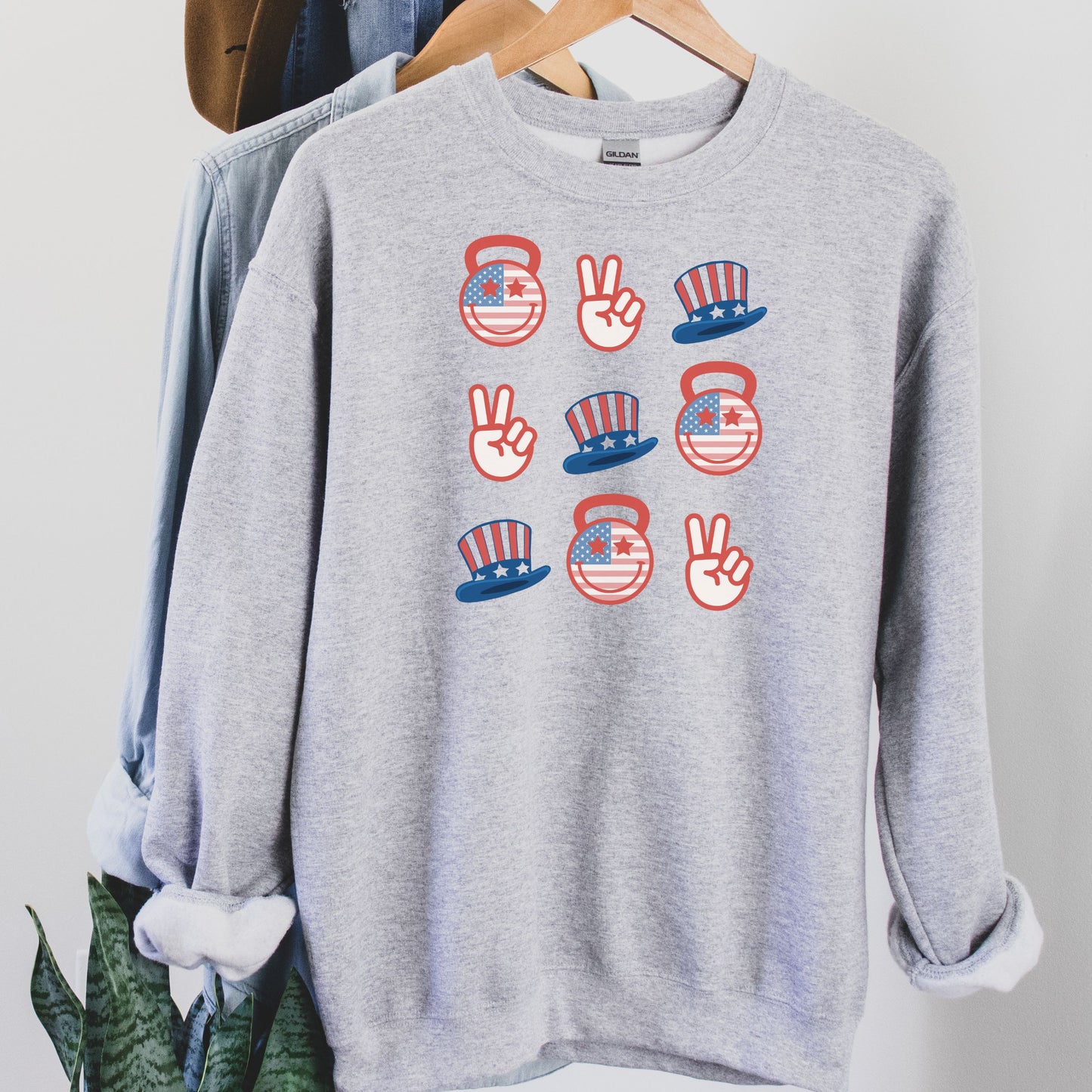 Fitness Fourth of July Sweatshirt