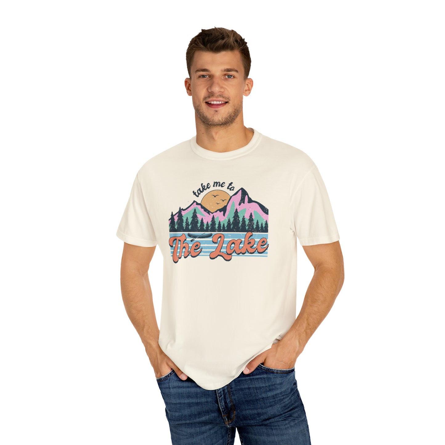 Take Me To The Lake Comfort Colors Tee