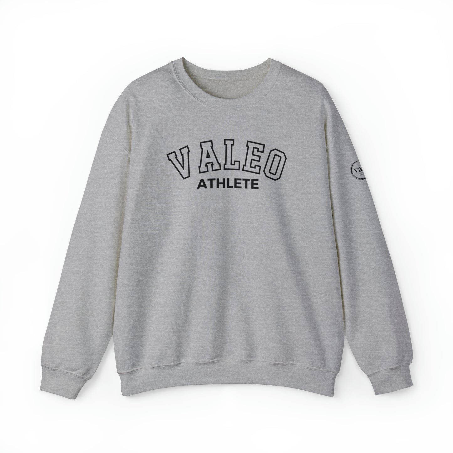 Valeo Athlete Sweatshirt, University-style text