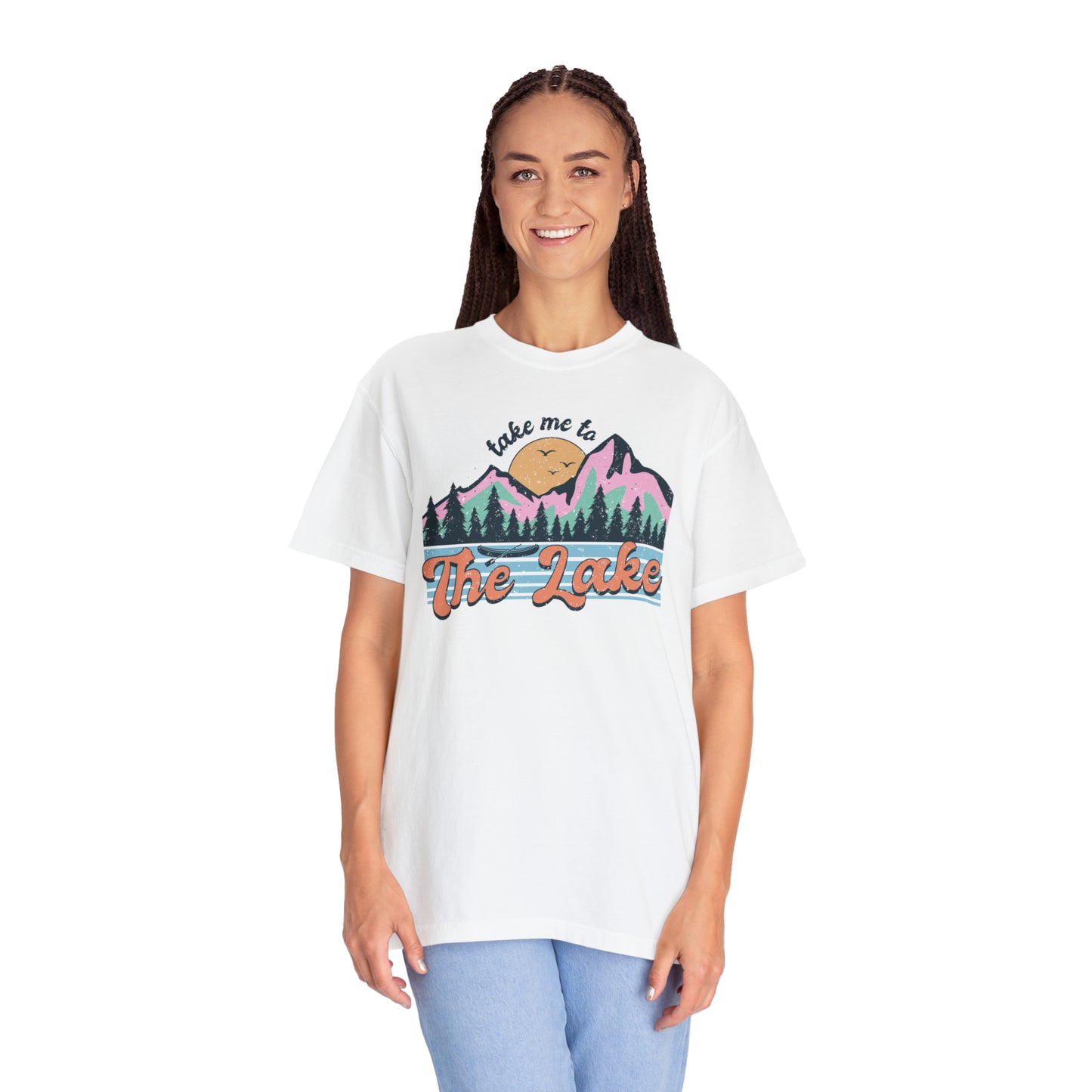 Take Me To The Lake Comfort Colors Tee