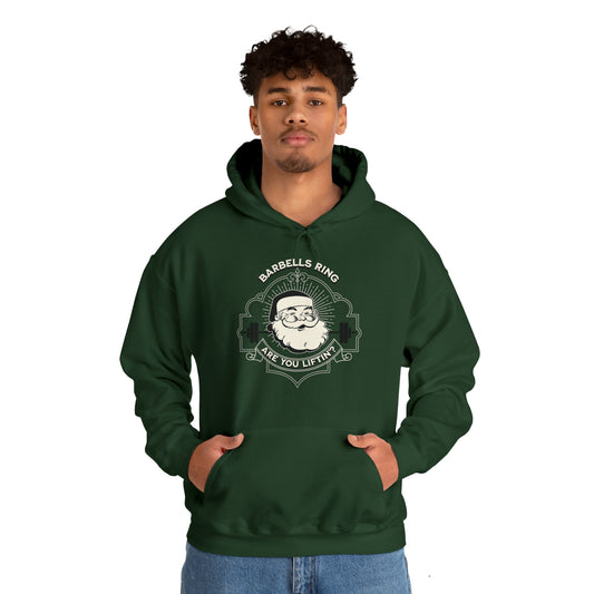 Barbells Ring Hooded Sweatshirt