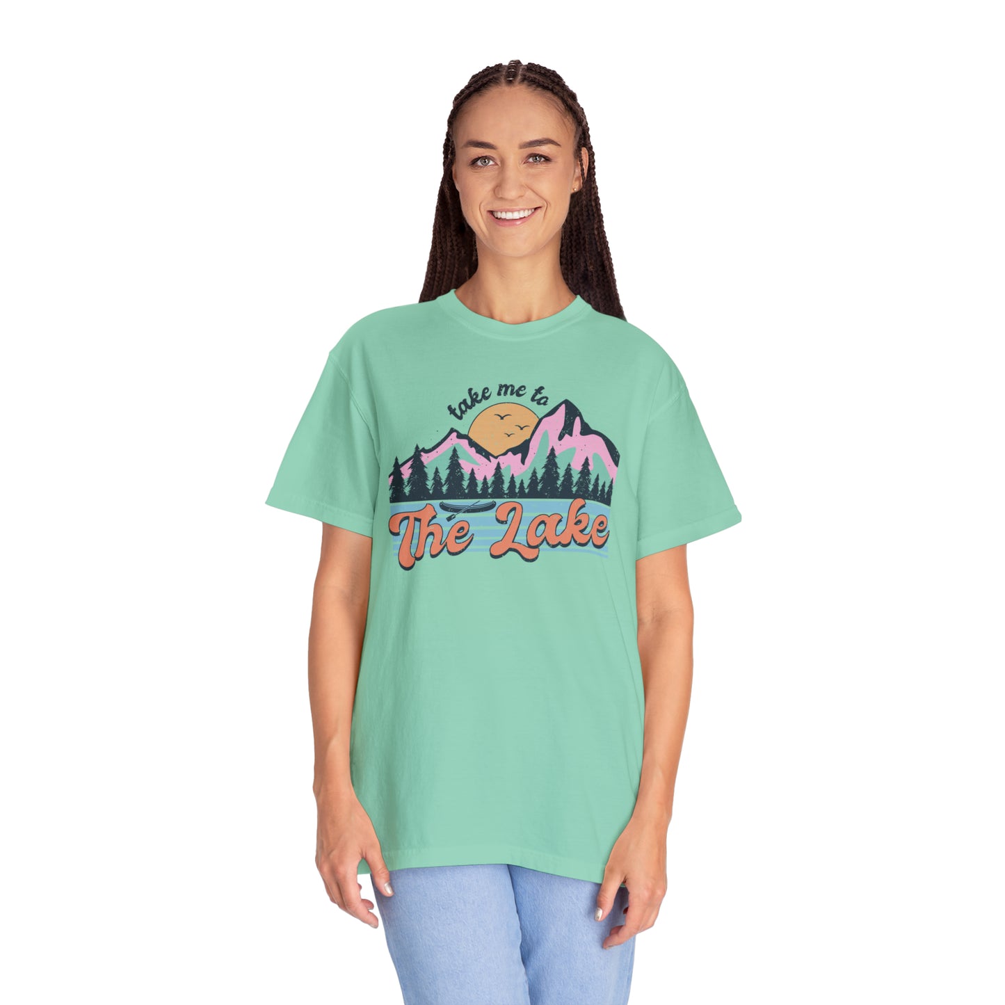 Take Me To The Lake Comfort Colors Tee