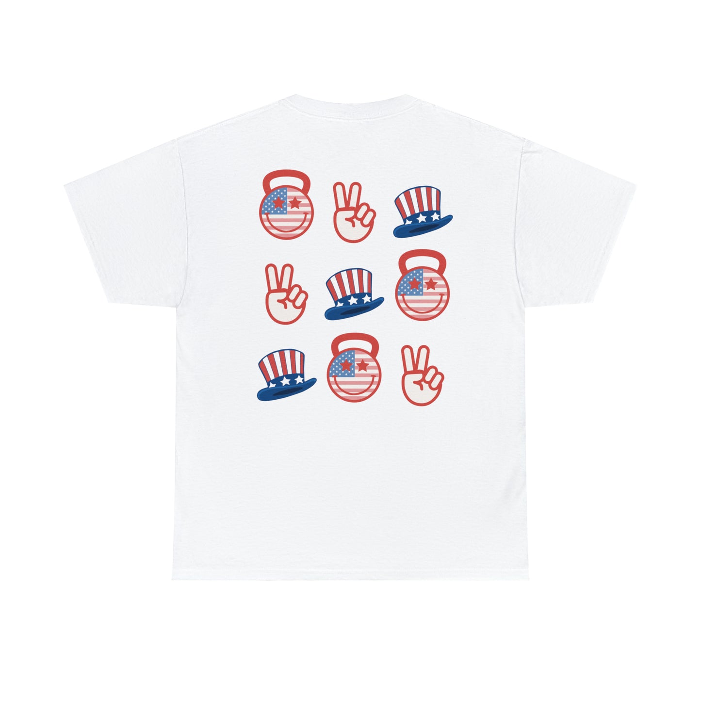 Fitness Fourth of July Oversize Tee