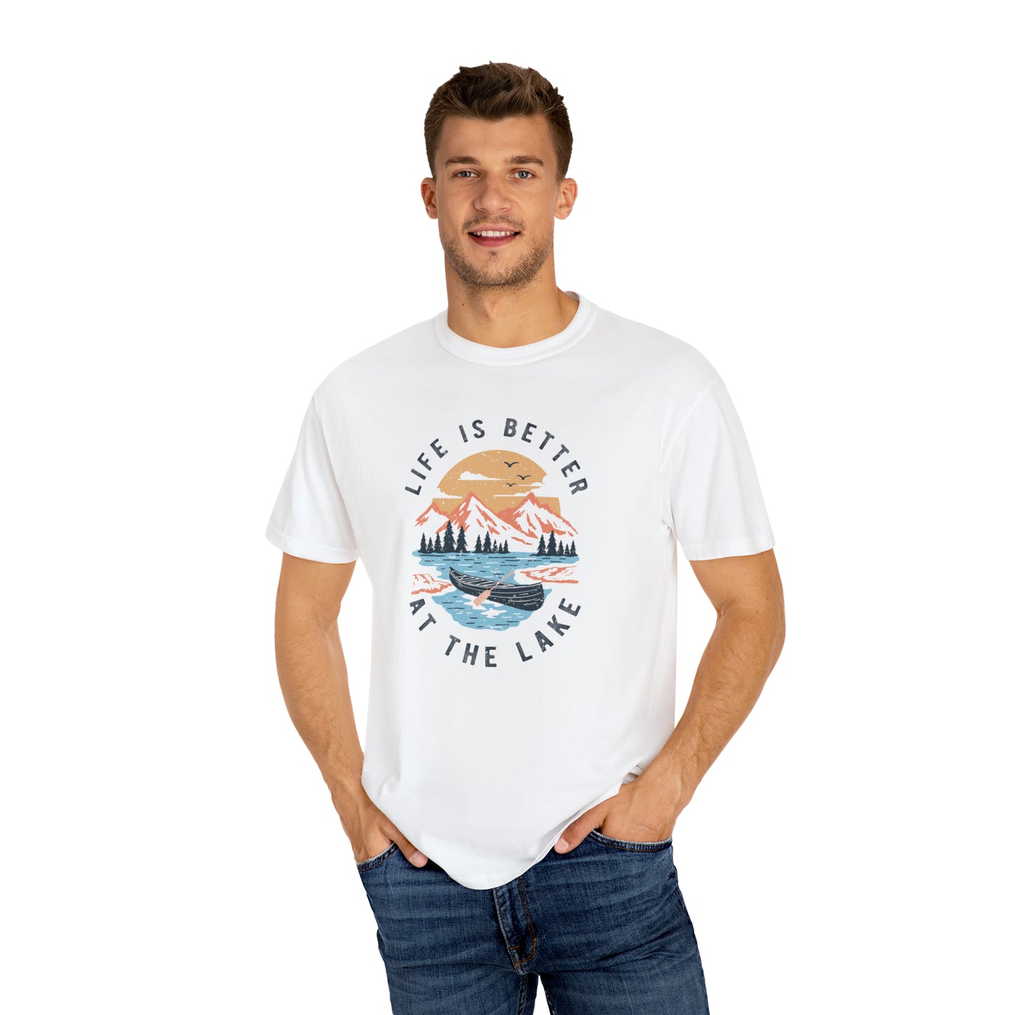 Life Is Better At The Lake Comfort Colors Tee