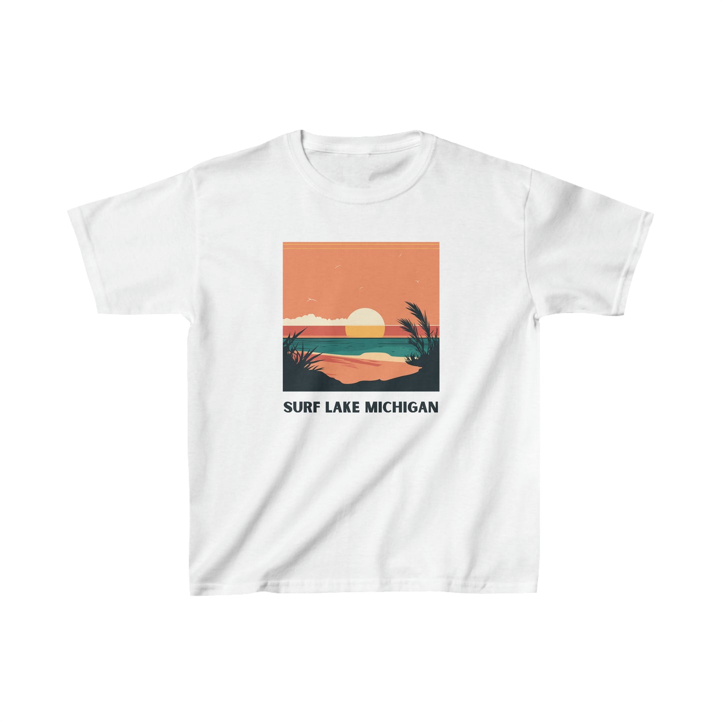 Kids Surf Lake Michigan Tee