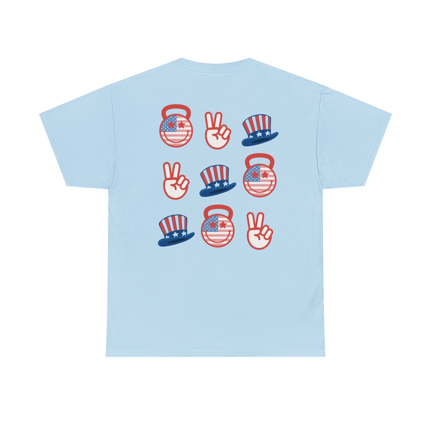 Fitness Fourth of July Oversize Tee