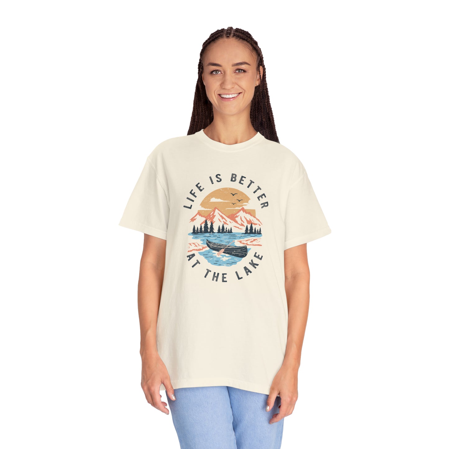 Life Is Better At The Lake Comfort Colors Tee