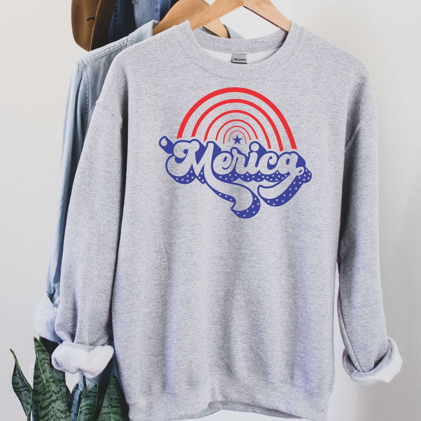 Fourth of July 'Merica Sweatshirt