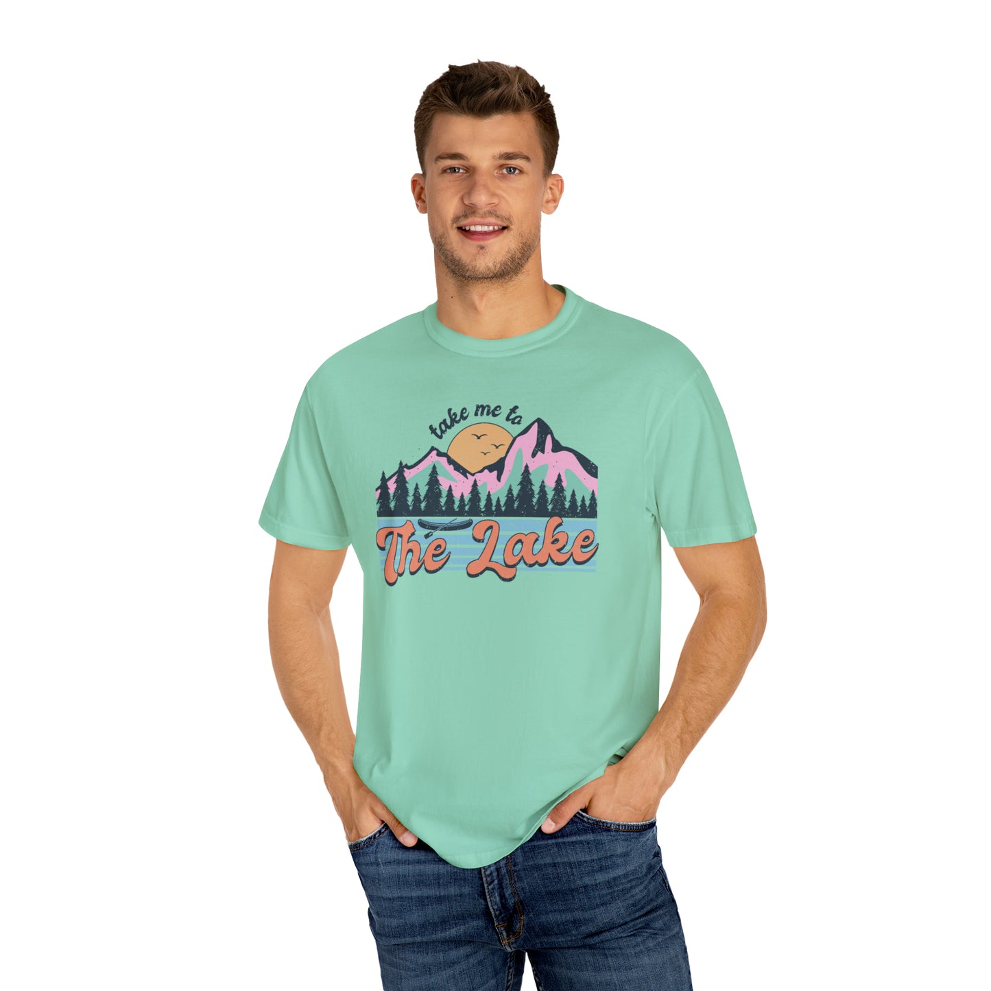 Take Me To The Lake Comfort Colors Tee