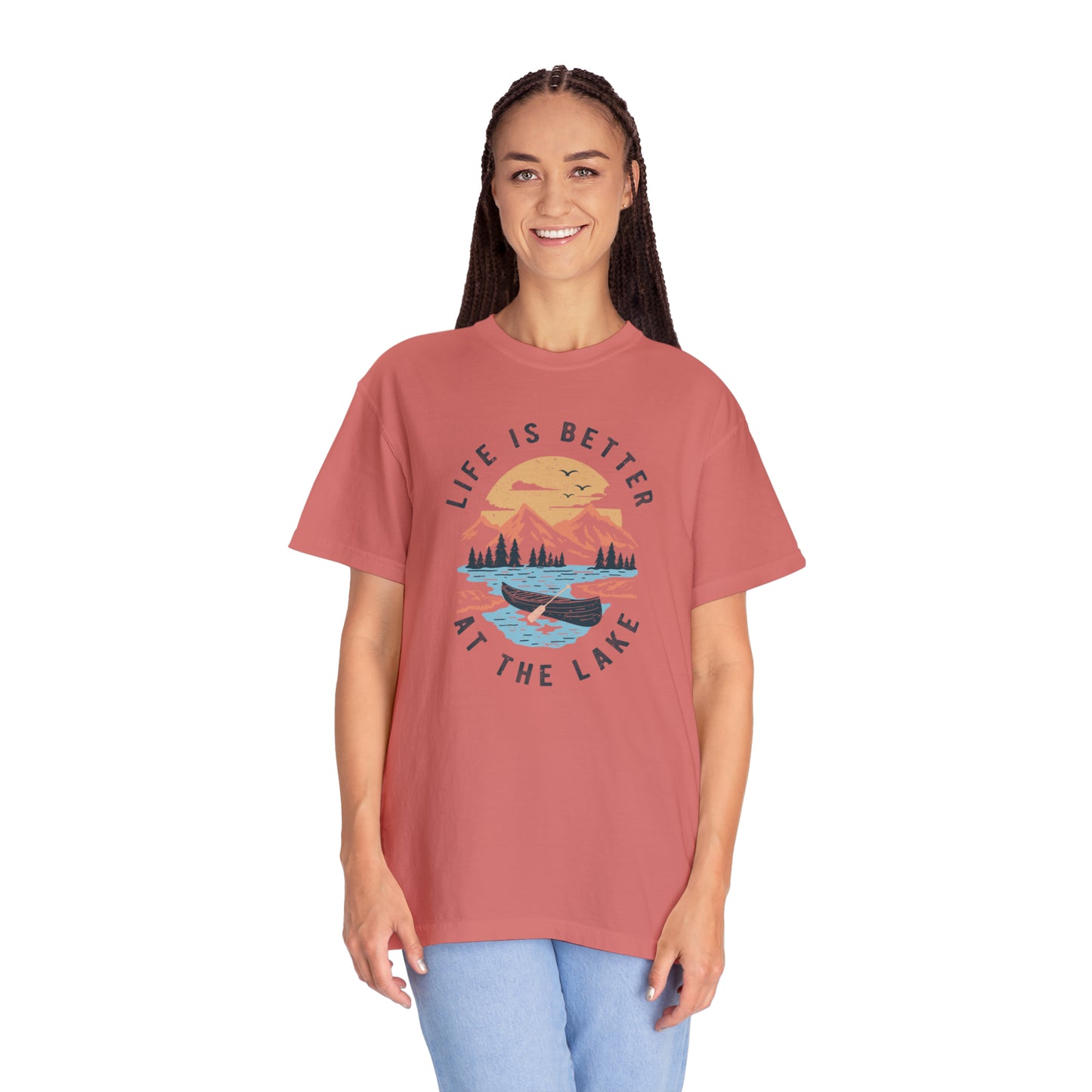 Life Is Better At The Lake Comfort Colors Tee