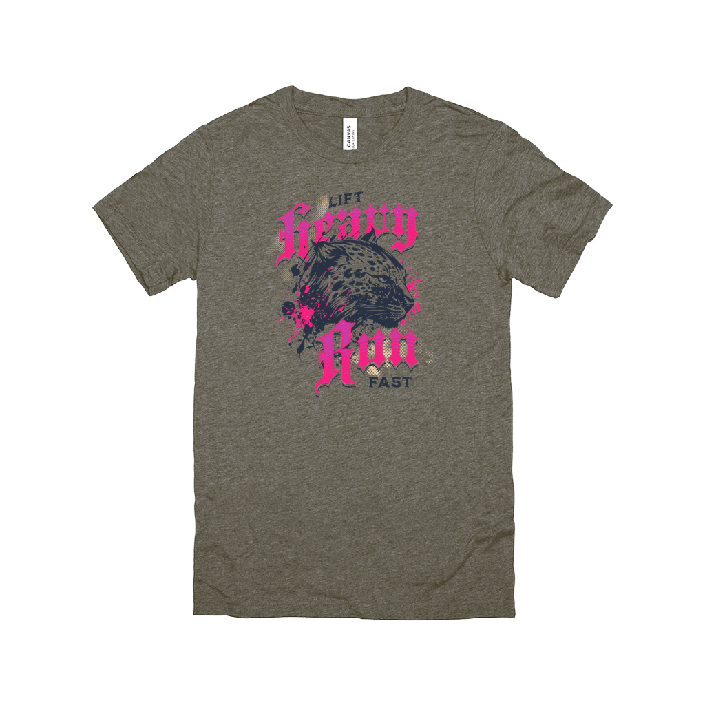 Lift Heavy; Run Fast Tee