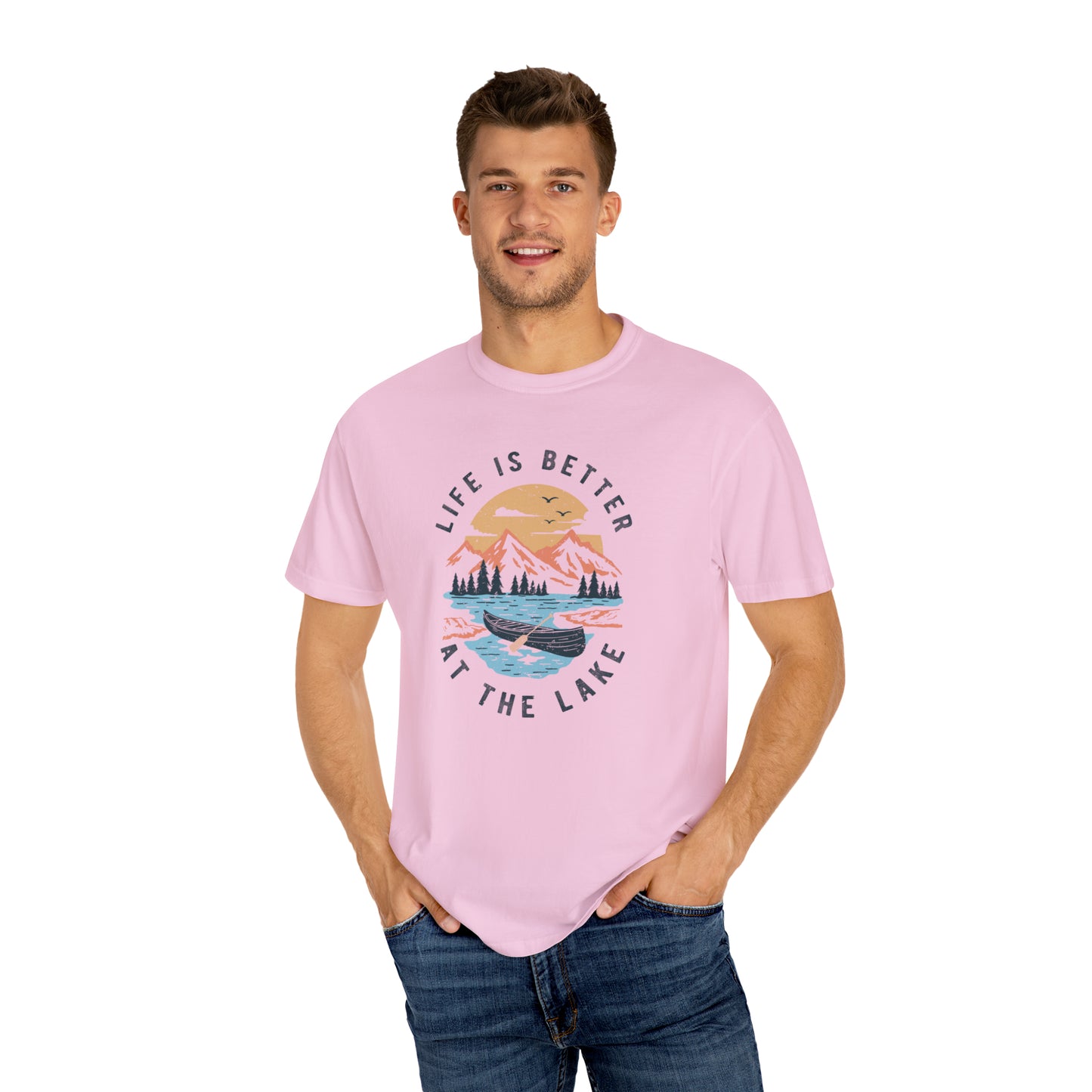 Life Is Better At The Lake Comfort Colors Tee