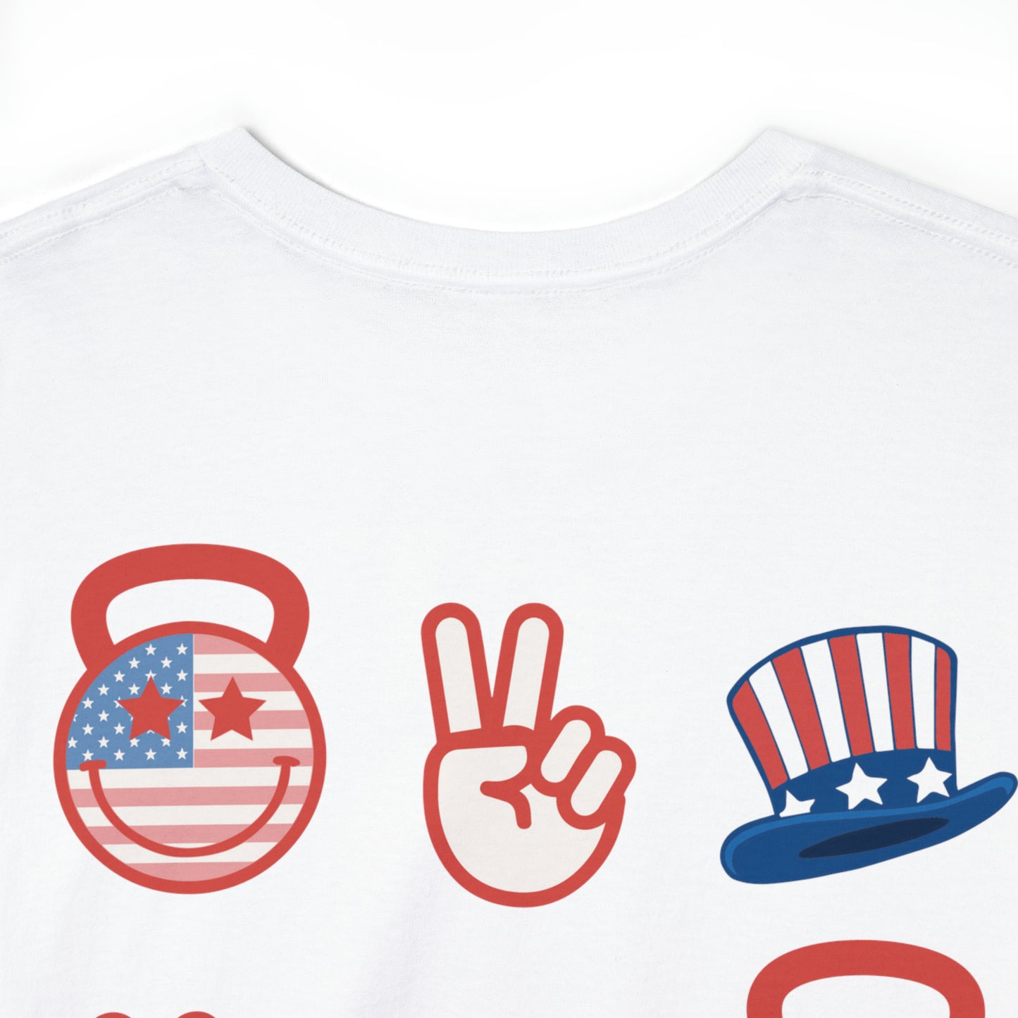 Fitness Fourth of July Oversize Tee