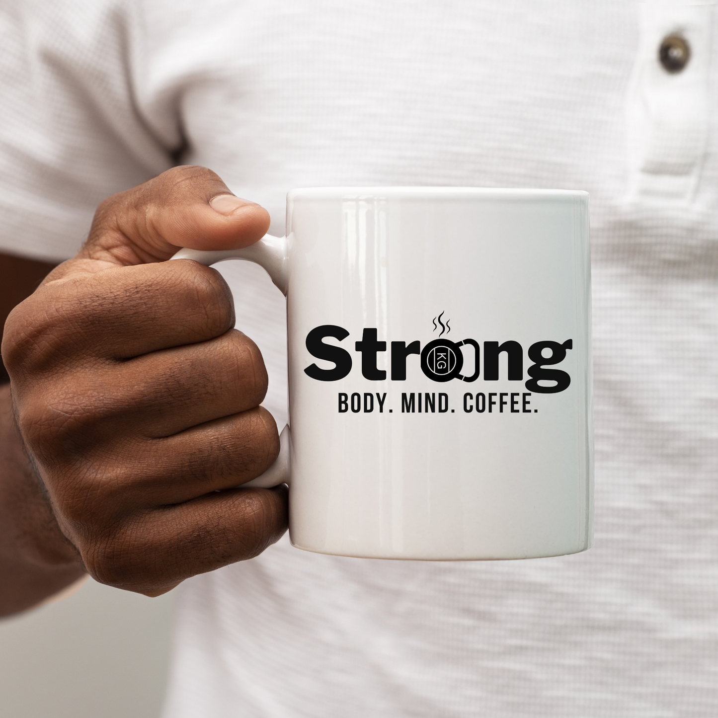 Strong: Body. Mind. Coffee Mug