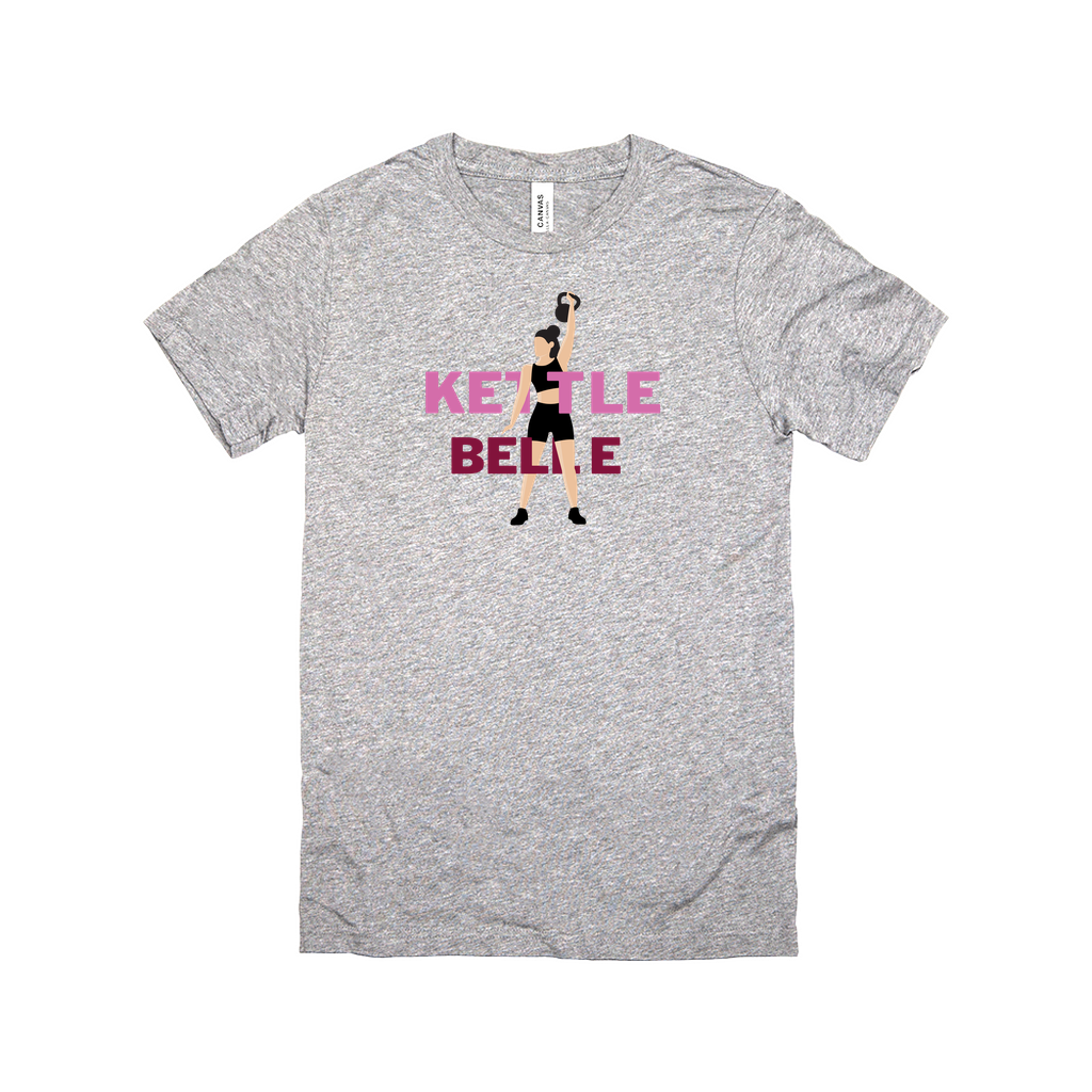 Kettle Belle Tee - white woman