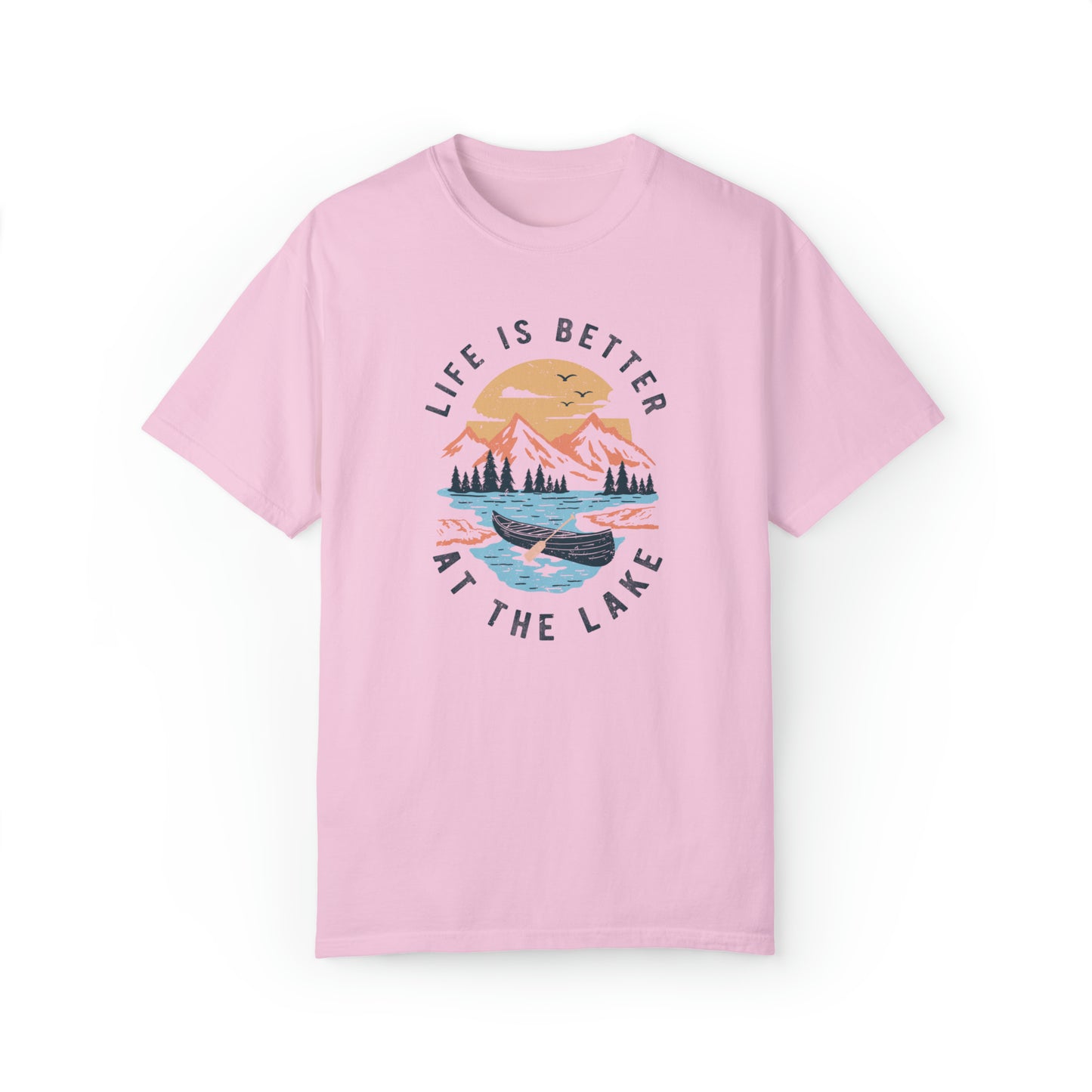 Life Is Better At The Lake Comfort Colors Tee