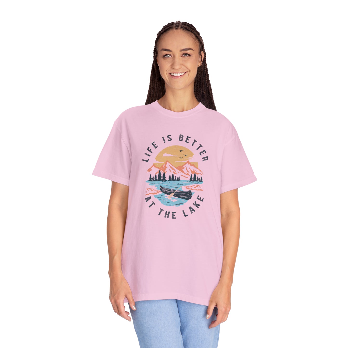 Life Is Better At The Lake Comfort Colors Tee