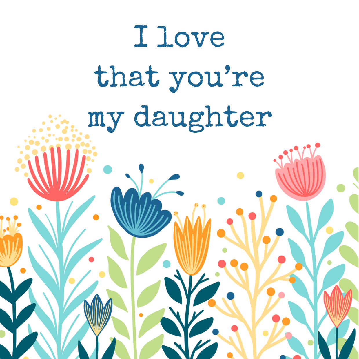 Daughter (Floral): Jewelry Tray Gift