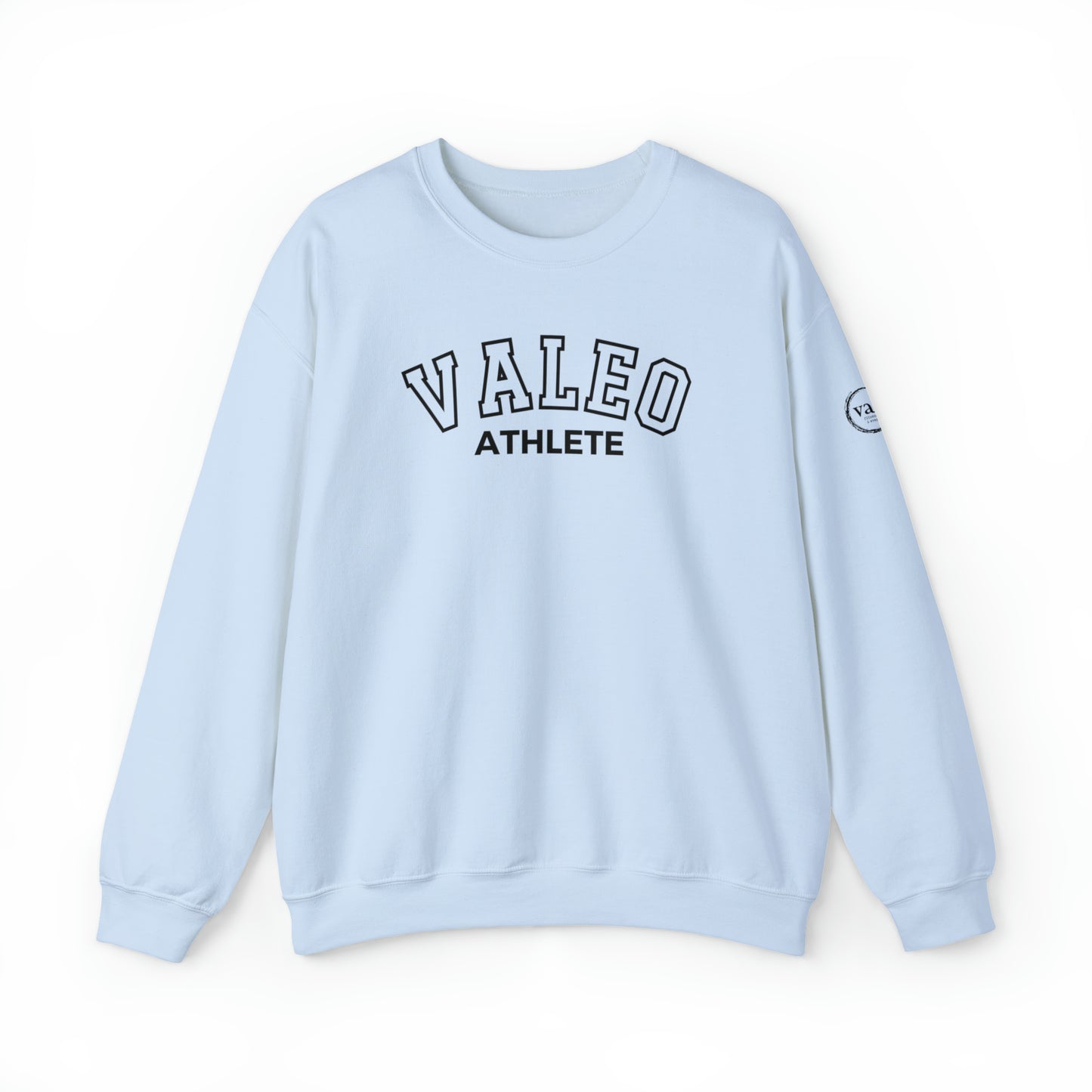 Valeo Athlete Sweatshirt, University-style text