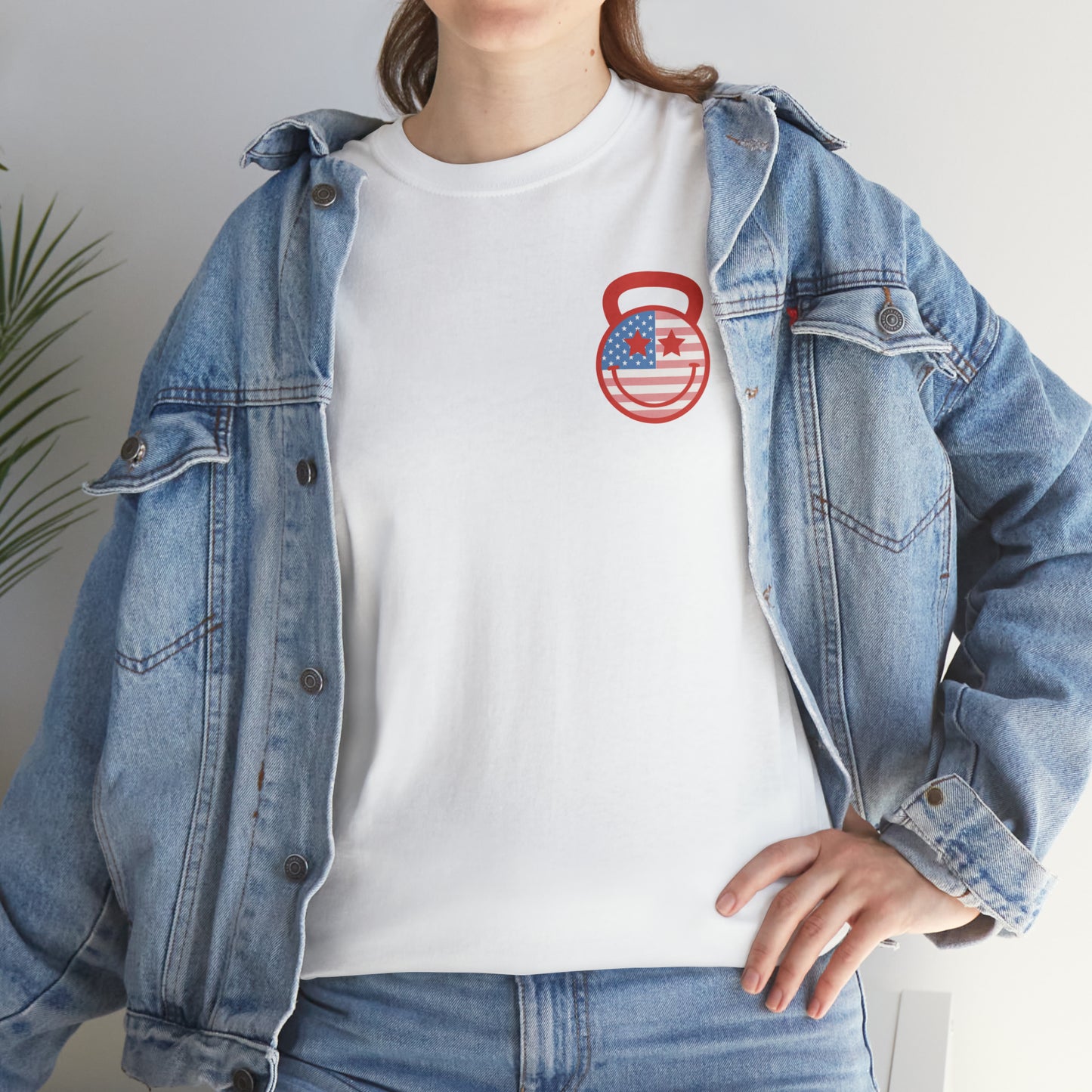 Fitness Fourth of July Oversize Tee