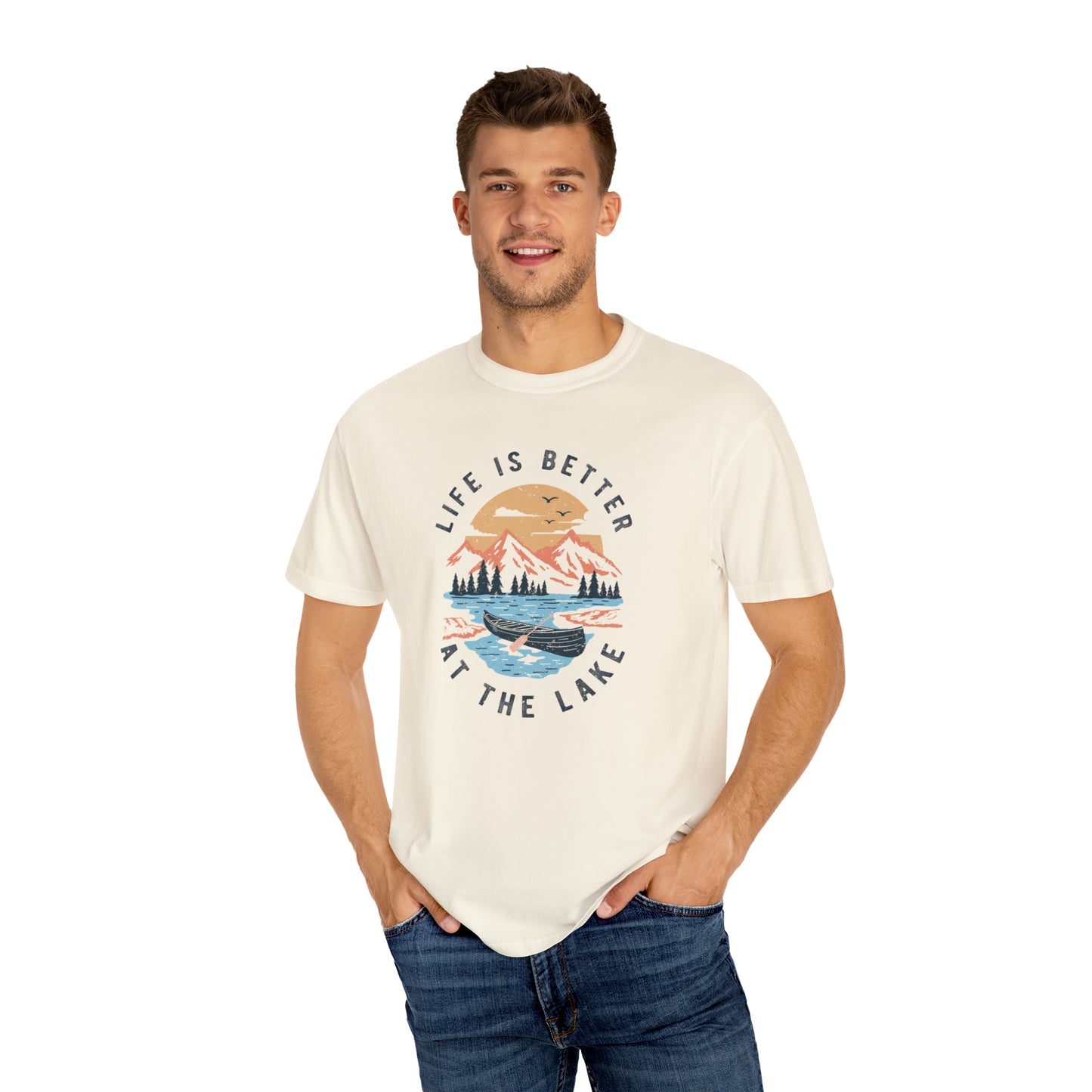 Life Is Better At The Lake Comfort Colors Tee