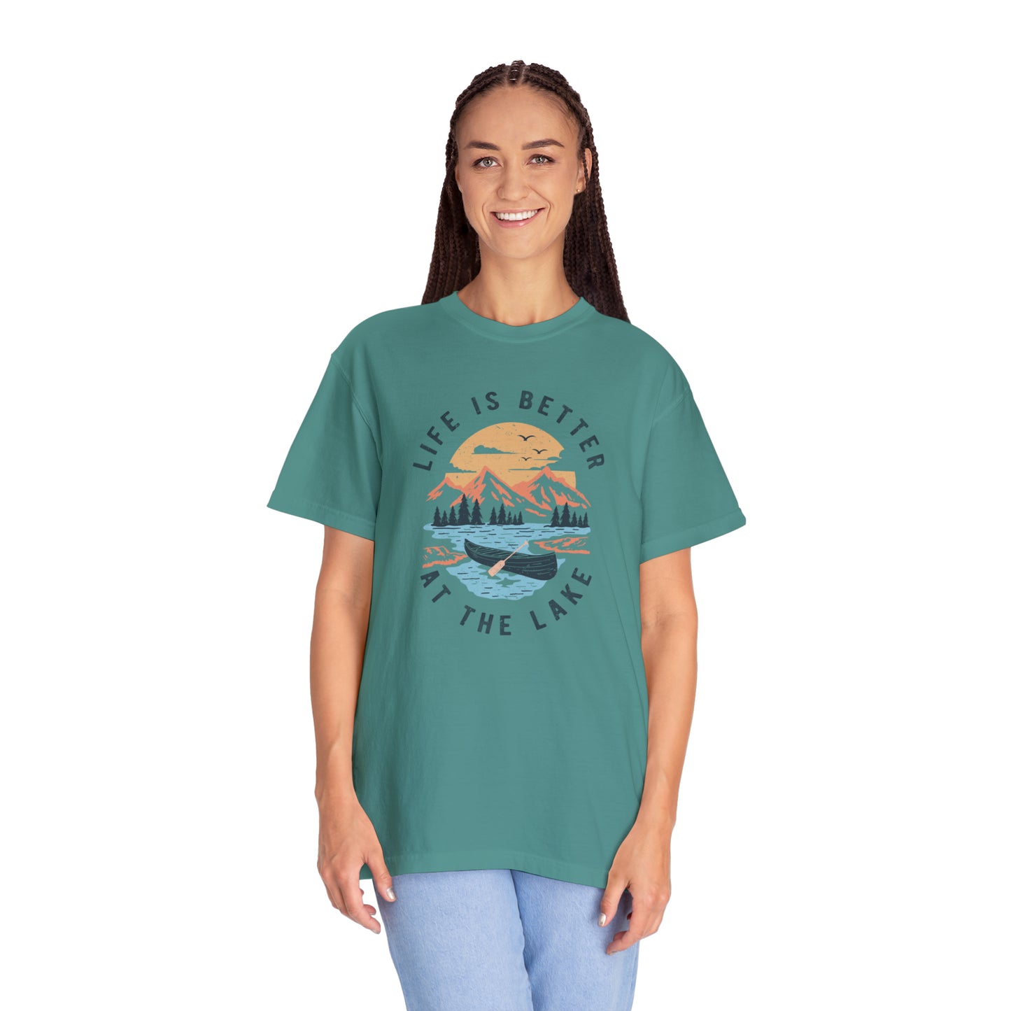 Life Is Better At The Lake Comfort Colors Tee