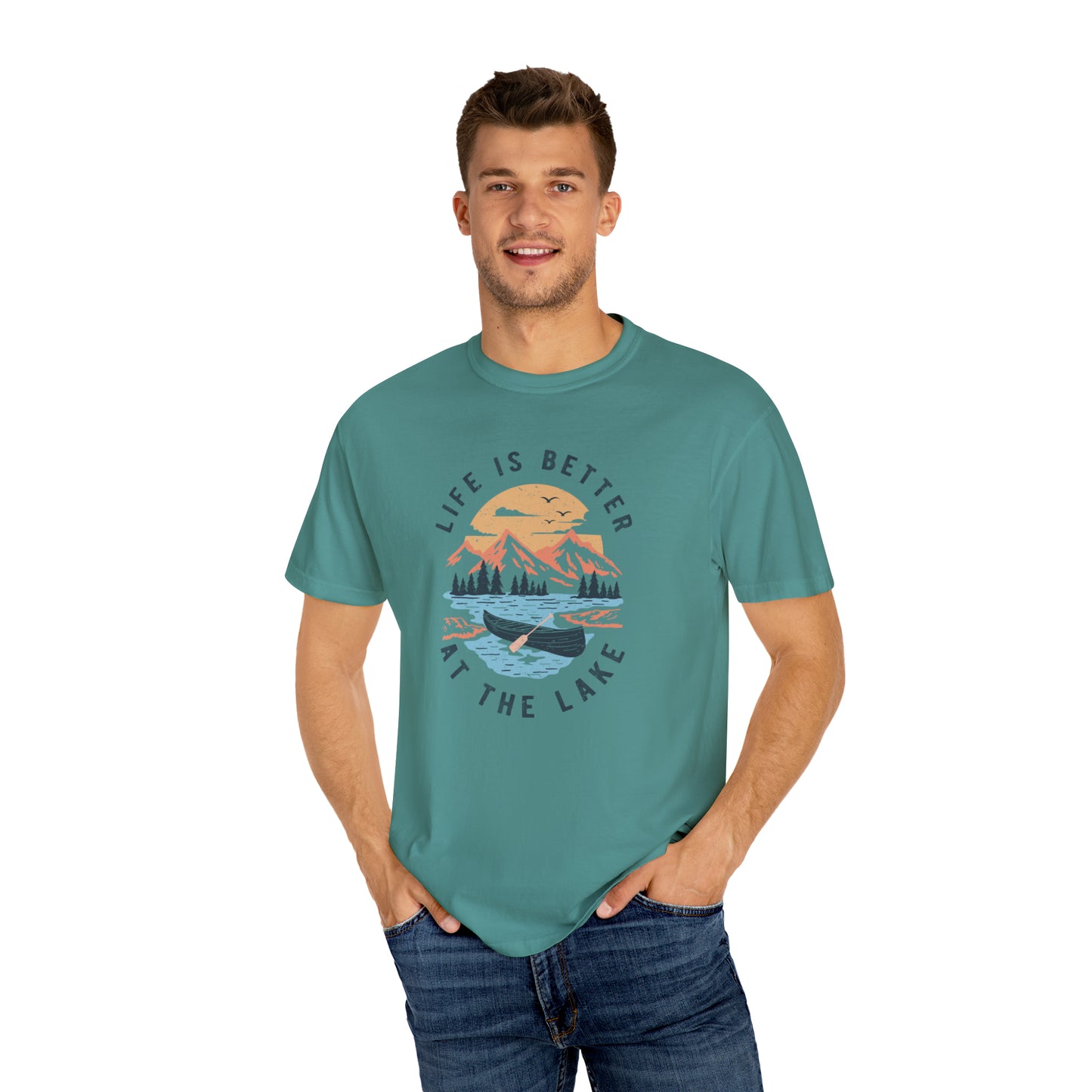 Life Is Better At The Lake Comfort Colors Tee