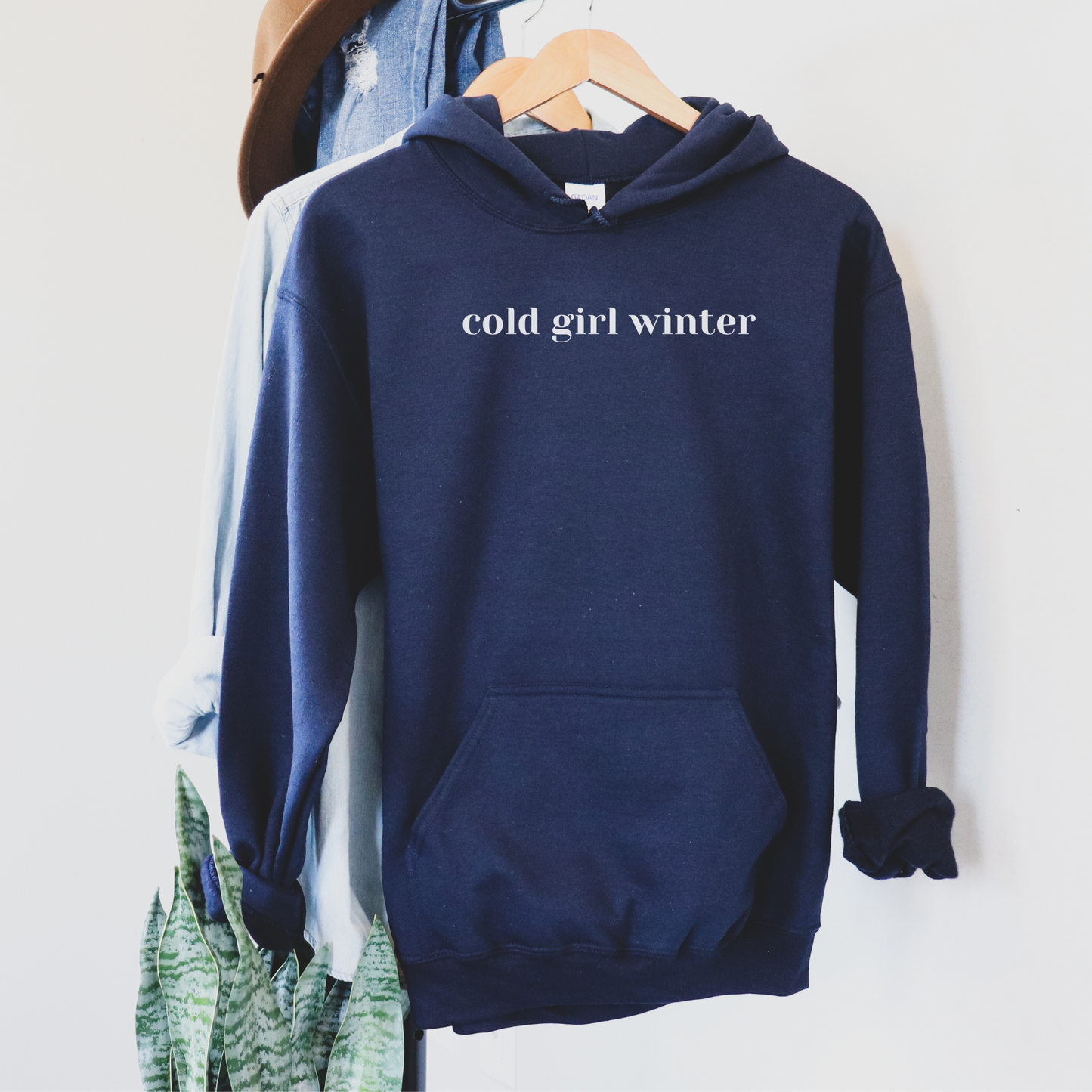 Cold Girl Winter Hoodie