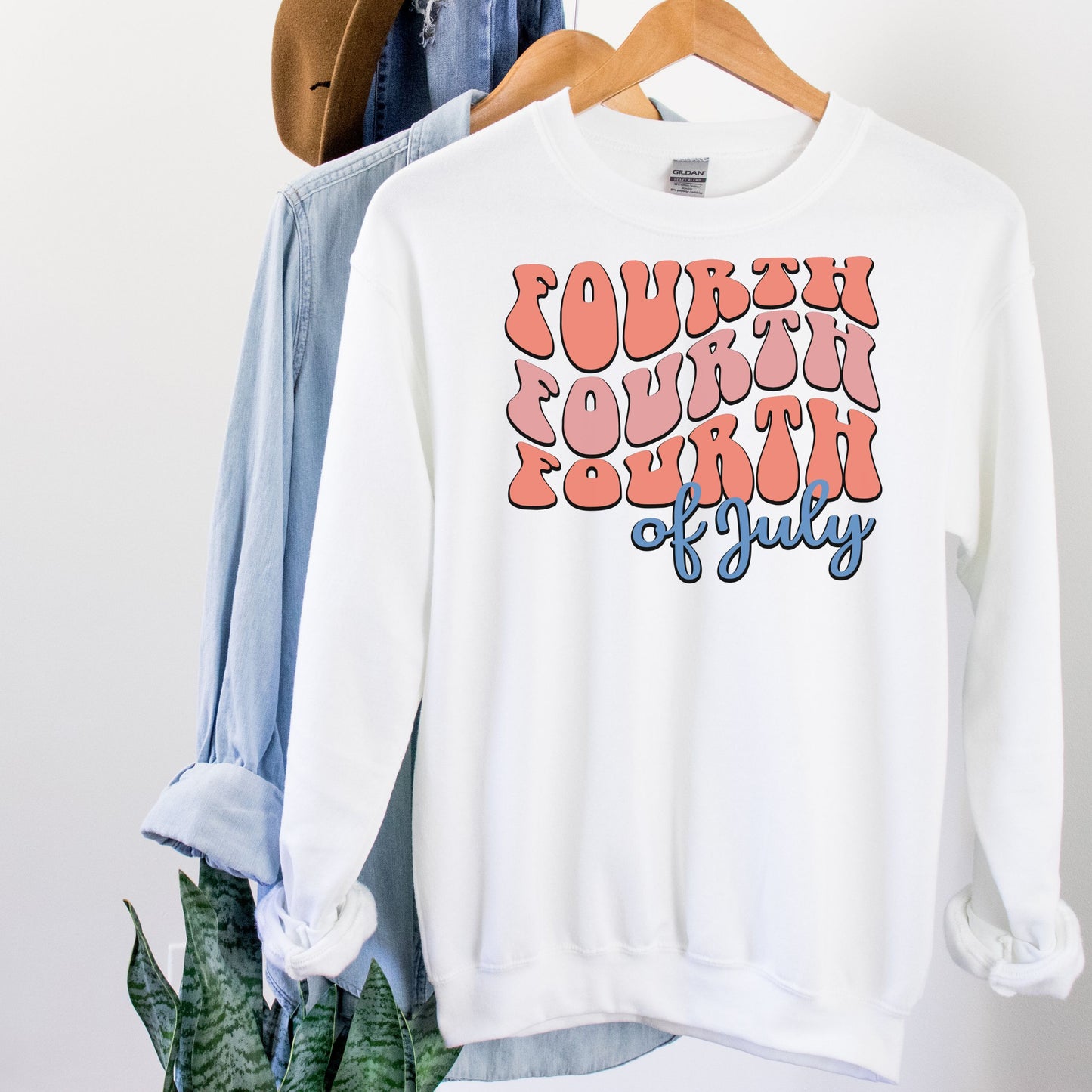 Retro Fourth of July Sweatshirt