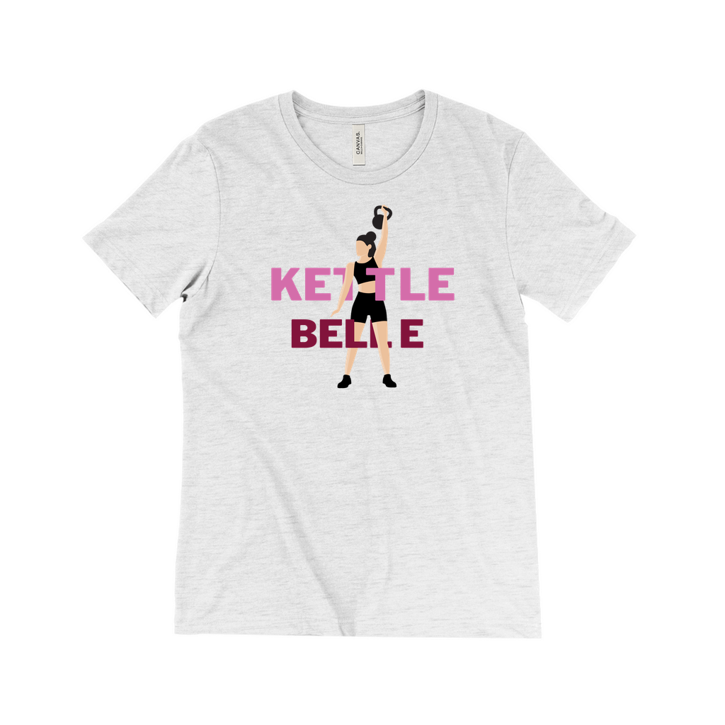 Kettle Belle Tee - white woman