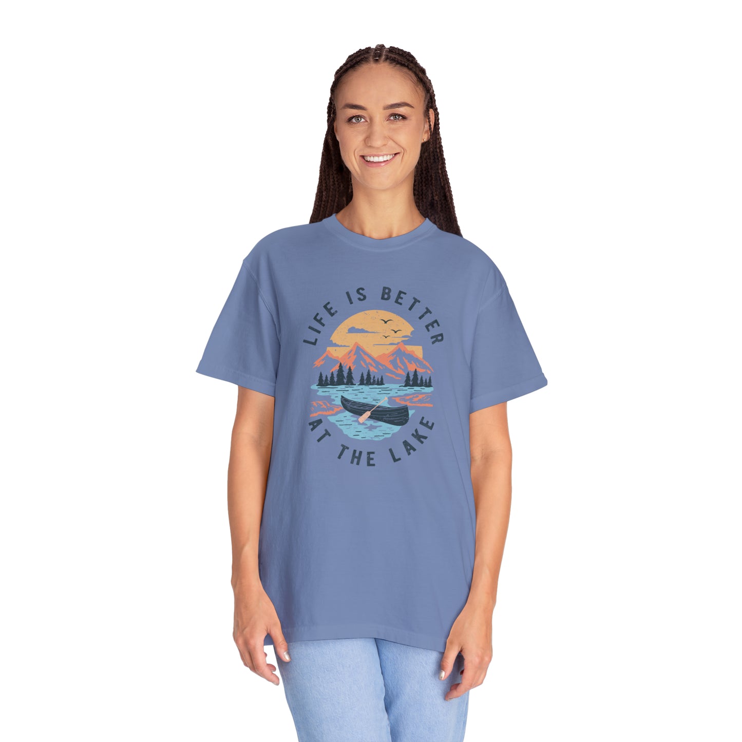 Life Is Better At The Lake Comfort Colors Tee