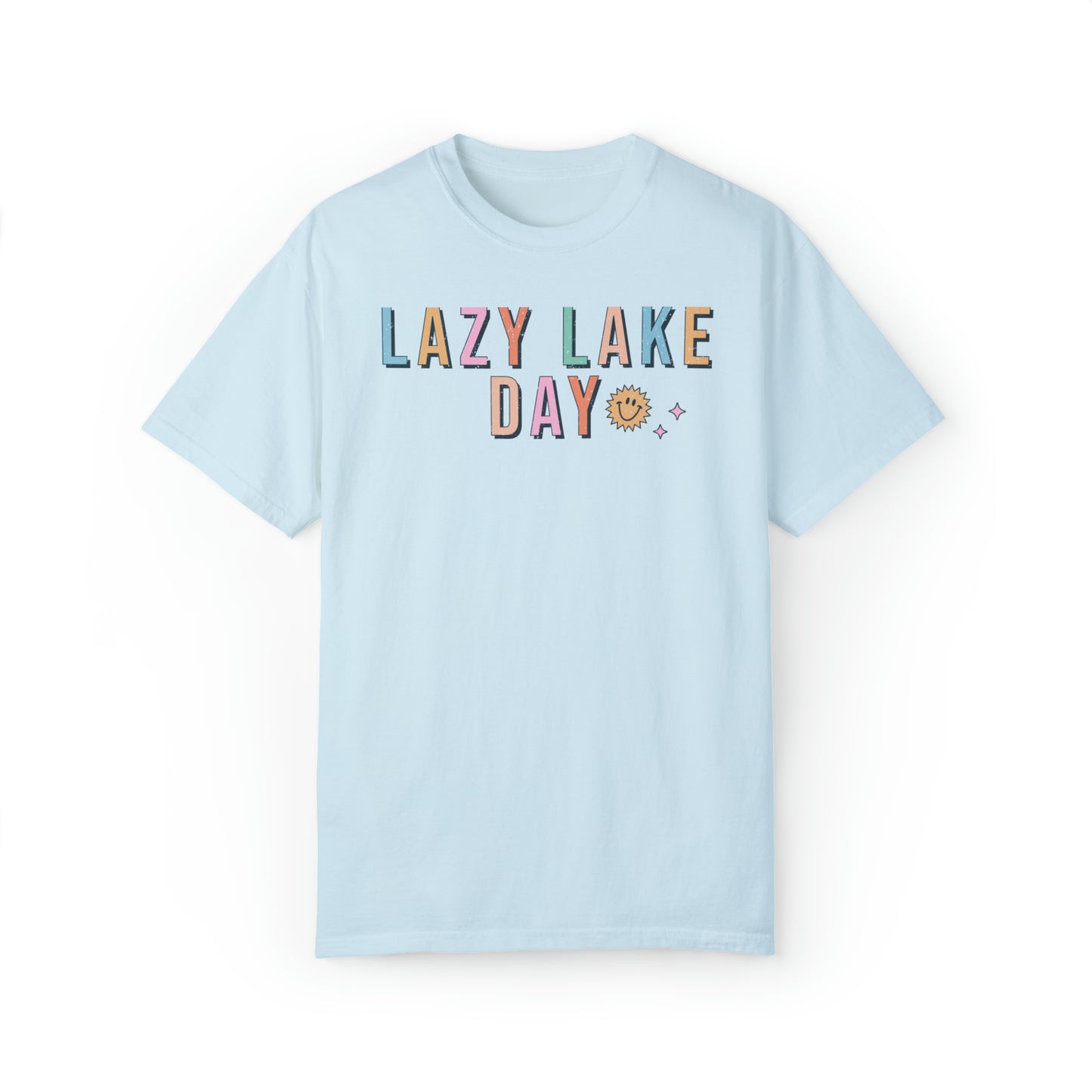 Lazy Lake Days Comfort Colors Tee