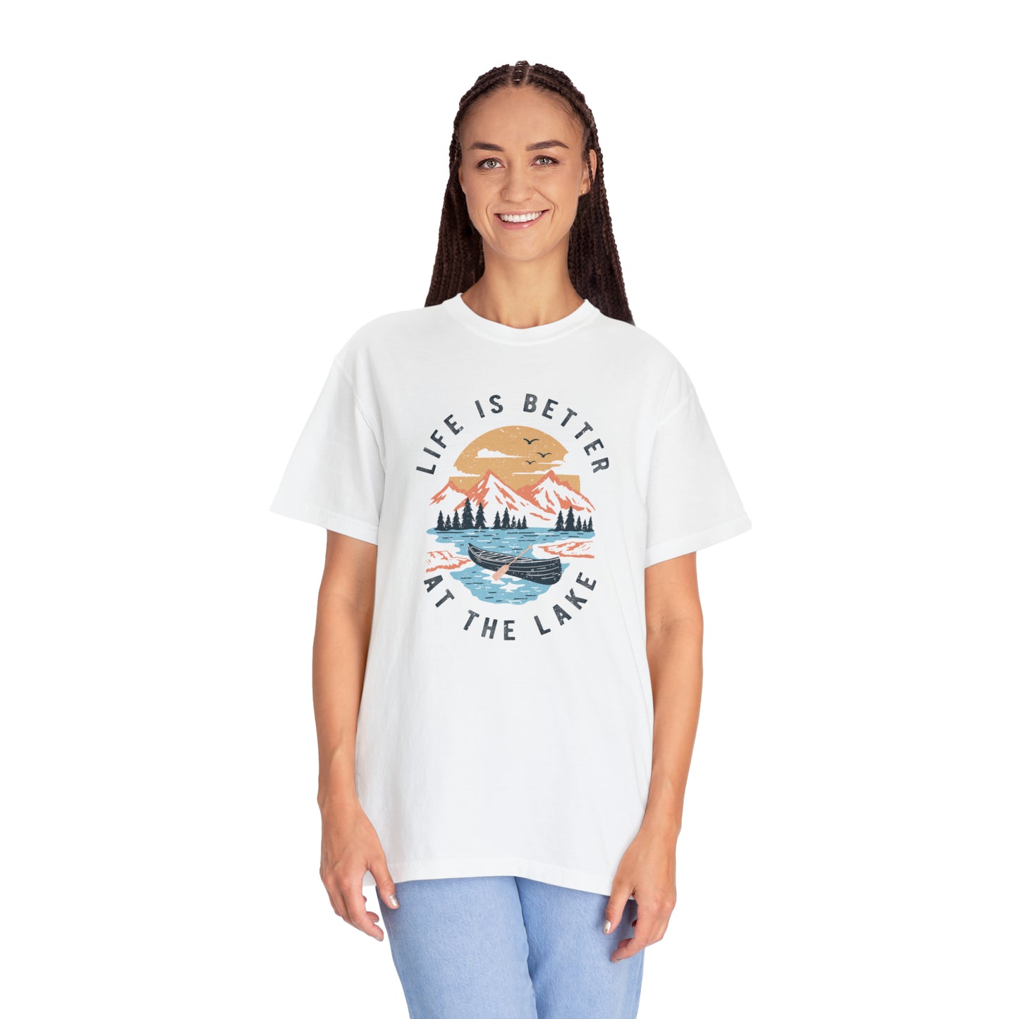 Life Is Better At The Lake Comfort Colors Tee