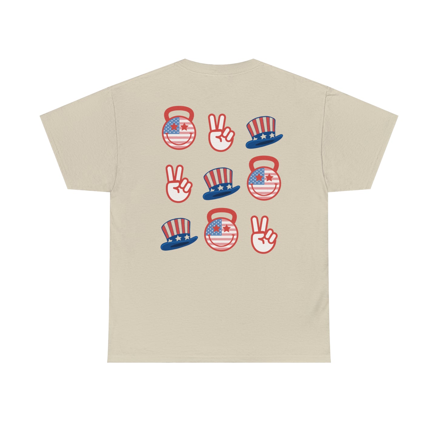 Fitness Fourth of July Oversize Tee