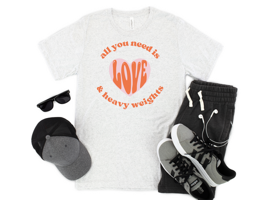 All You Need Is Love & Heavy Weights Tee