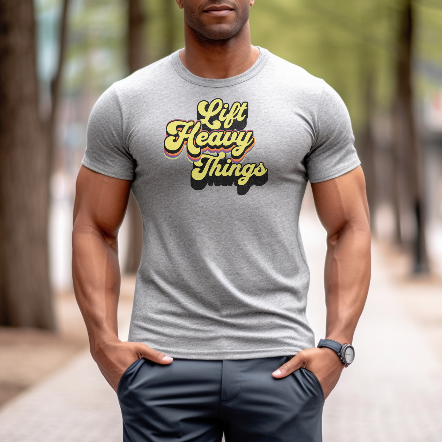 Lift Heavy Things Tee