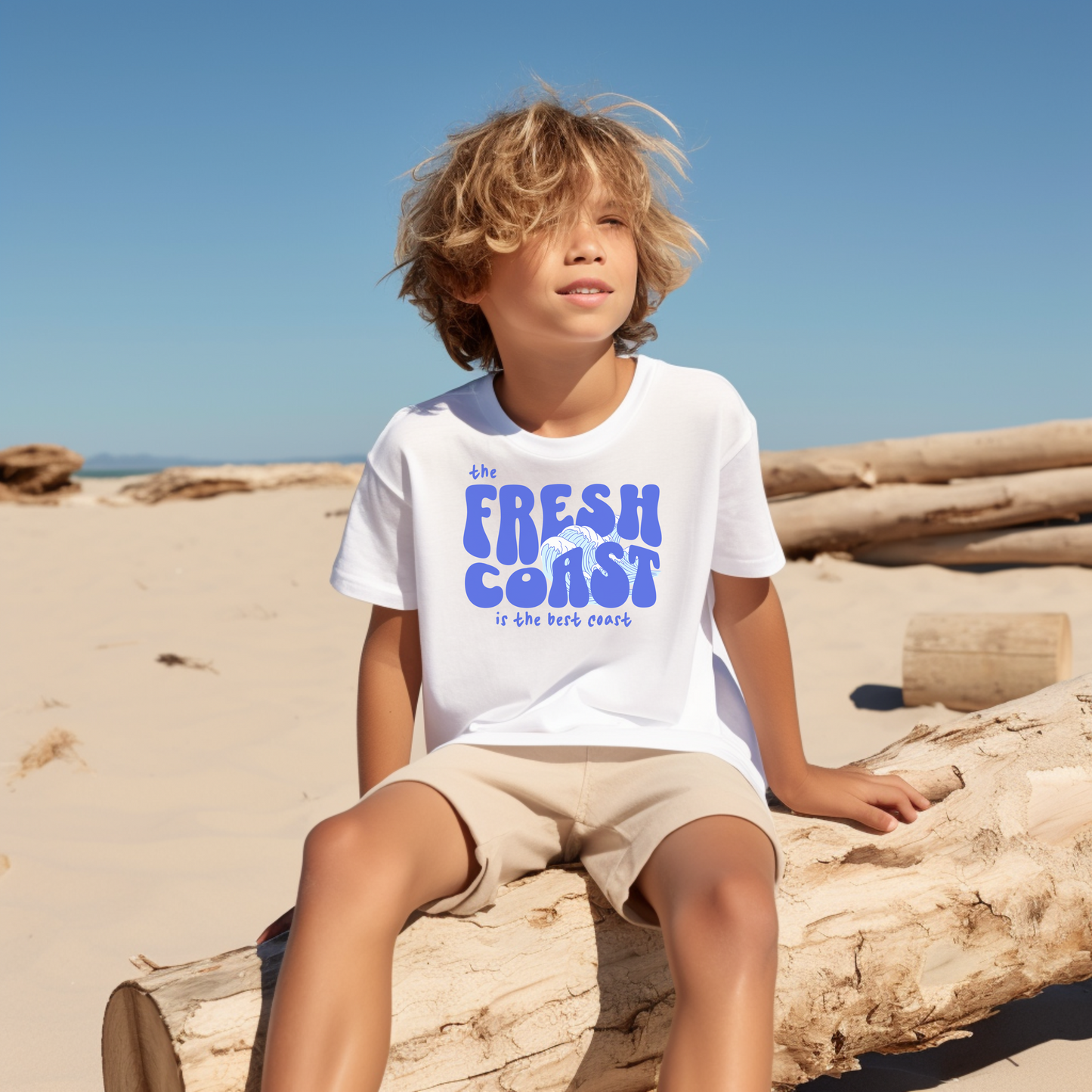 Kids Fresh Coast Is The Best Coast Tee