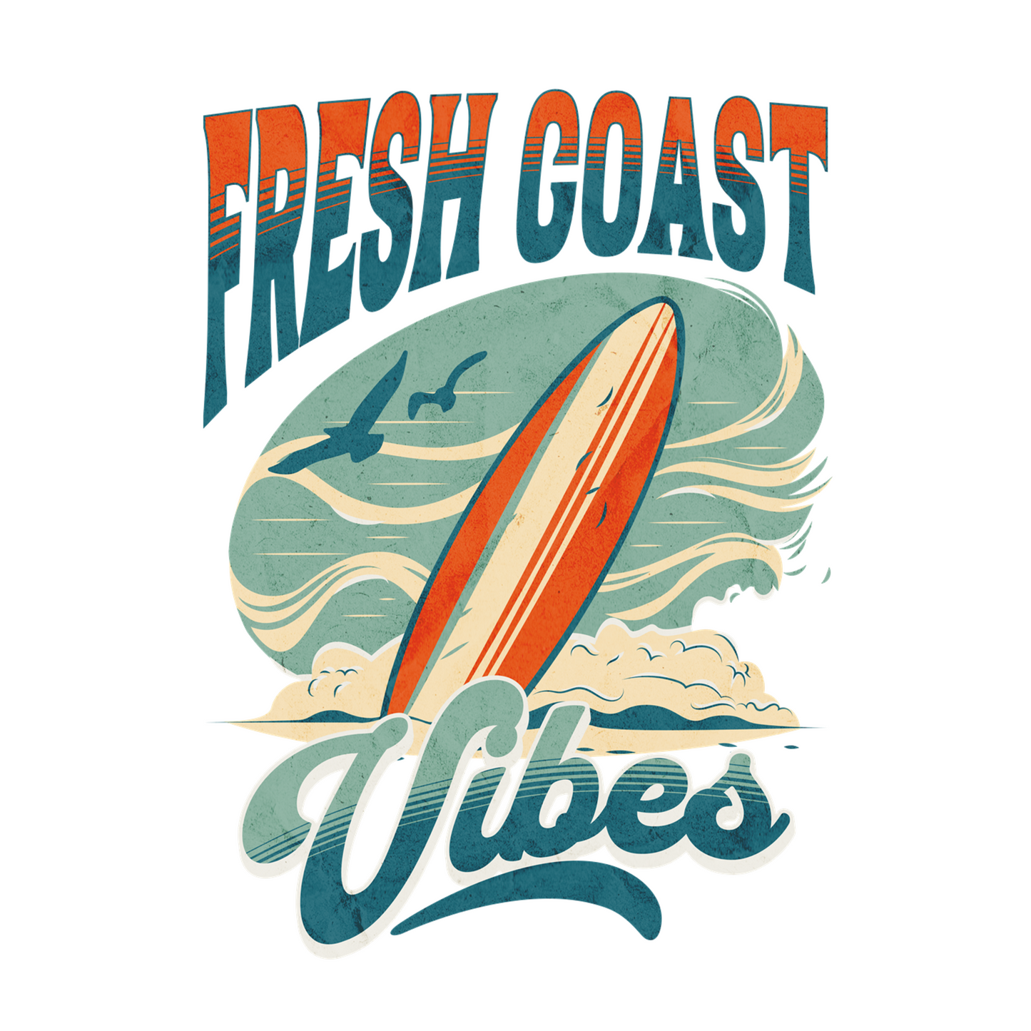 Kids Fresh Coast Vibes Tee