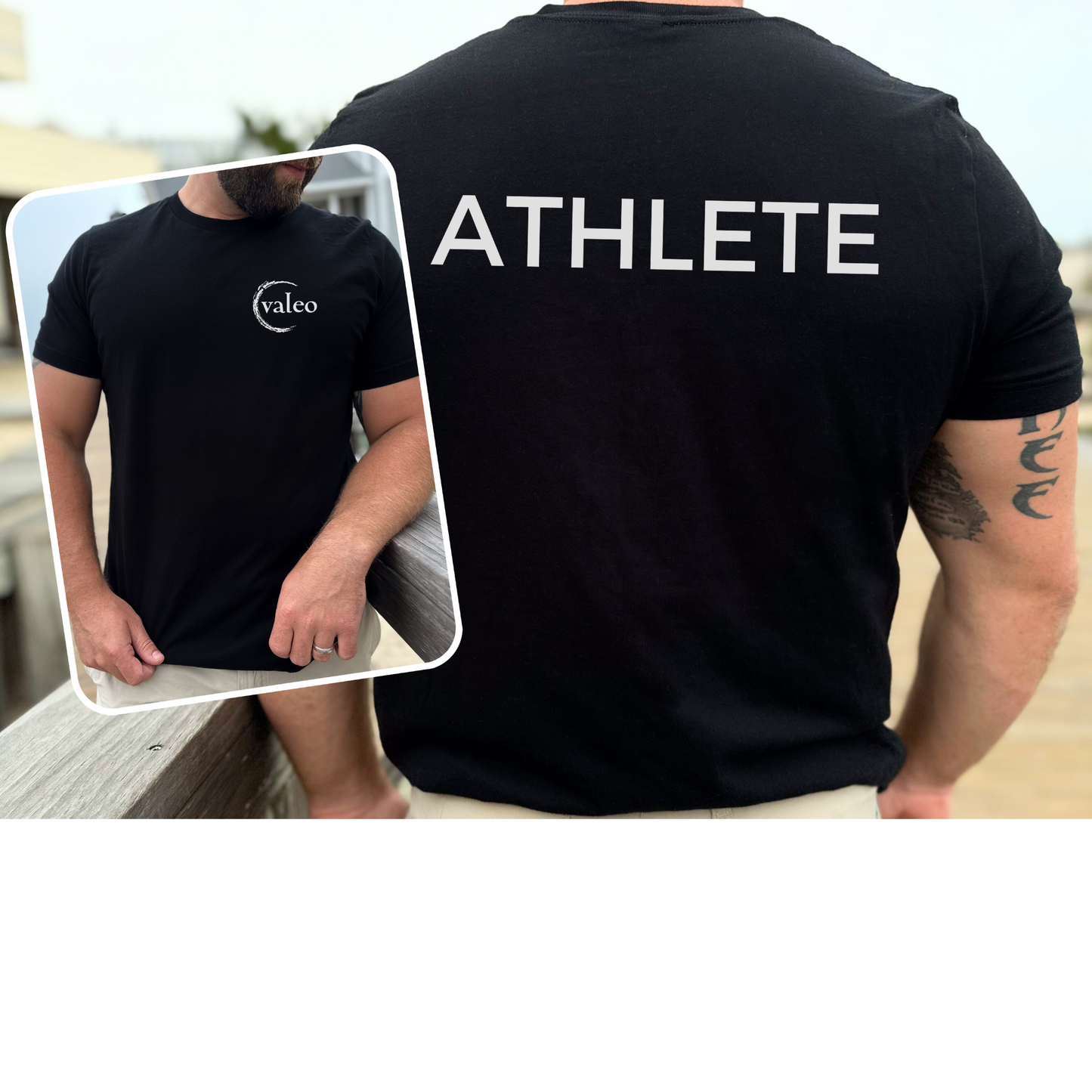 Valeo Athlete brand T-shirt