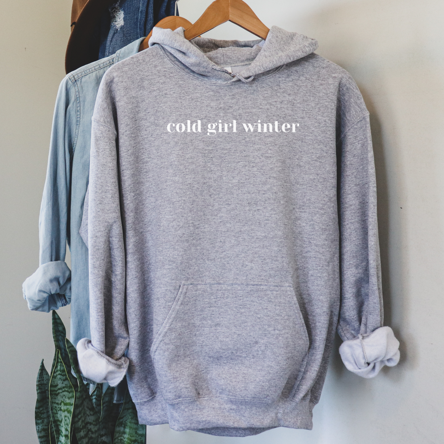 Cold Girl Winter Hoodie