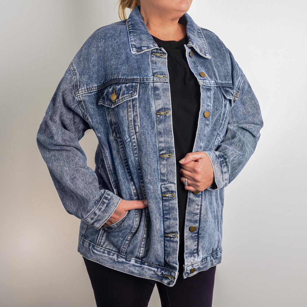 Strong Birds Soar Higher Women's Denim Jacket