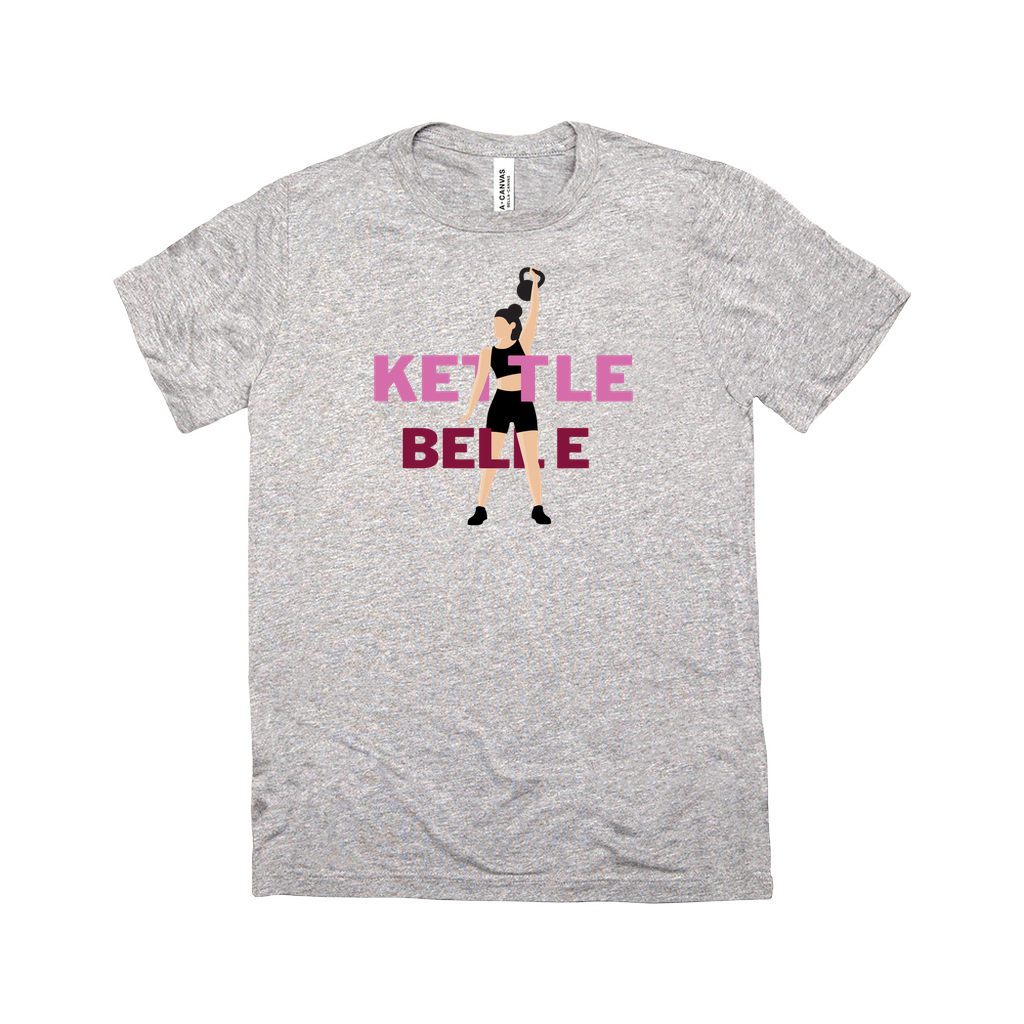 Kettle Belle Tee - white woman