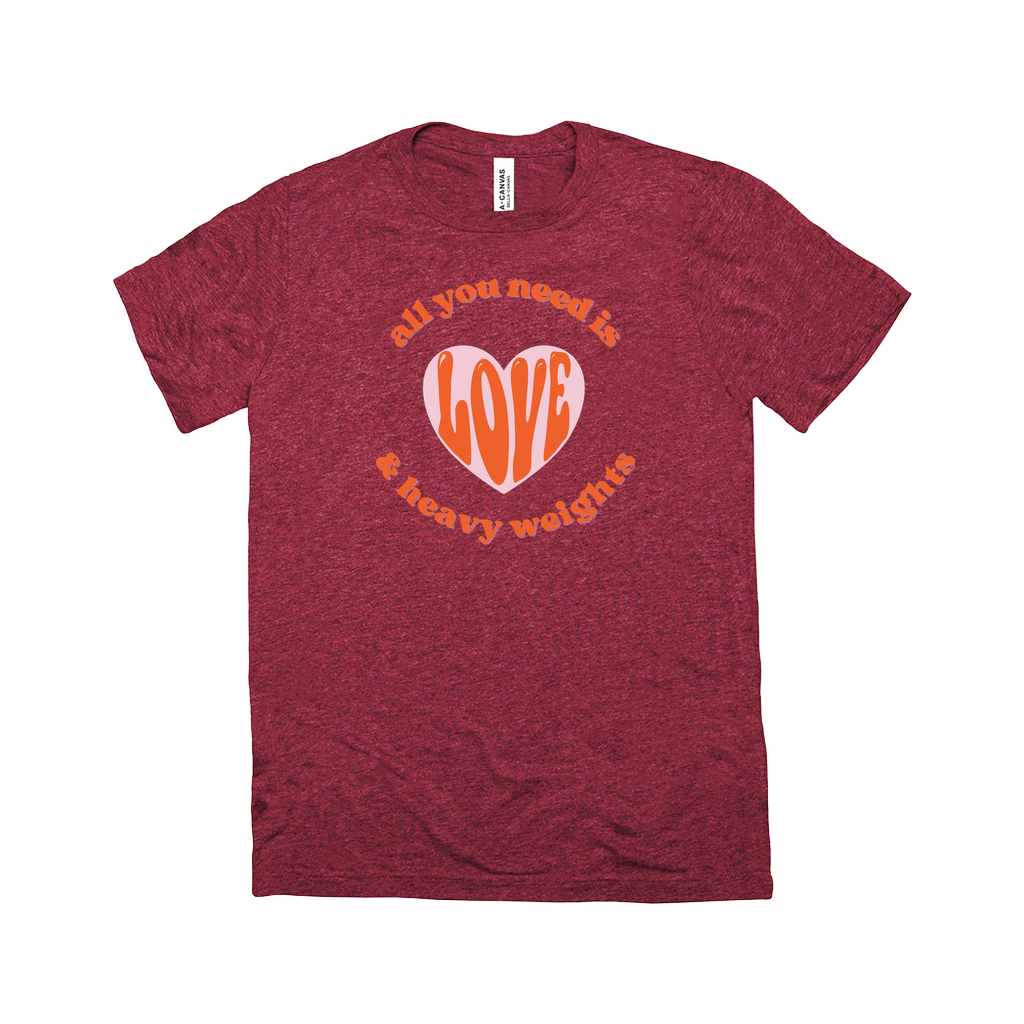 All You Need Is Love & Heavy Weights Tee