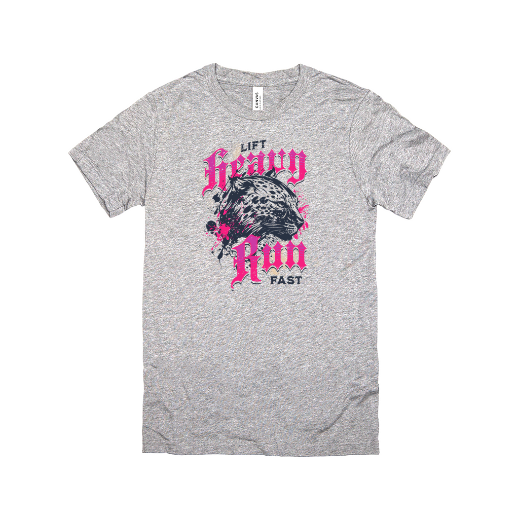 Lift Heavy; Run Fast Tee