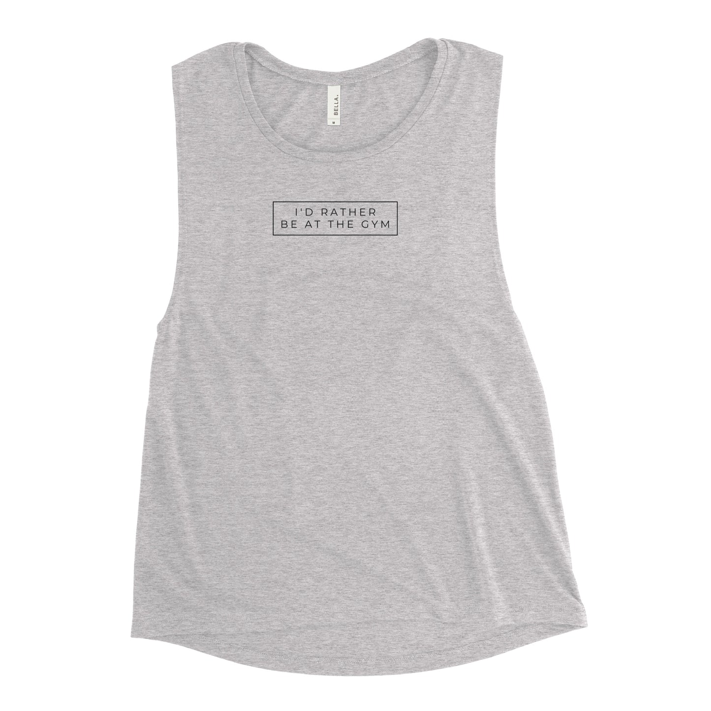 I'd Rather Be At The Gym Muscle Tank